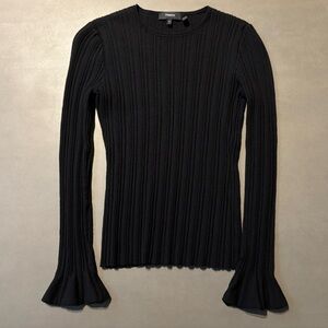 Theory Linear Knit Top Small